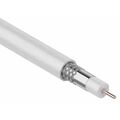 Кабель коаксиальный RG-59U, 75Ом, CCS/ Al/ Al, 48%, бух.100м, Внутренний, белый ProConnect (01-2621)