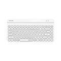 Клавиатура A4Tech Fstyler FBK30, беспроводная, компактная, USB, Белый (FBK30 White)