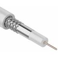 Кабель коаксиальный 3С-2V, 75Ом, CCS/ Al/ Al, 48%, бух.100м, Внутренний, белый Rexant (01-2611)