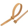 Стяжка кабельная нейлоновая 200x3,6мм, коричнево-золотая (100 шт/ уп) Rexant (07-0200-6)
