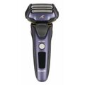 Электробритва Panasonic ES-LV67 фиолетово-черный (сеточная, бритьё - влажное/ сухое, питание - от аккумулятора)