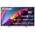 Телевизор 40" Hyundai H-LED40BS5100 Smart TV, Full HD, 60 Гц, HDMI х3, USB х2, чёрный
