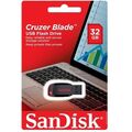 Флеш-накопитель Sandisk 32Gb USB2.0 Cruzer Blade Черный (SDCZ50-032G-B35)