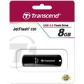 Флеш-накопитель Transcend 8Gb USB2.0 JetFlash 350 Черный (TS8GJF350)
