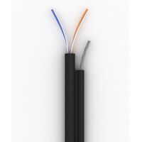 Кабель Cu UTP, Внешний на тросу, 2x2x0.52, 305м., Cat5e, КССППтр Кабель Cu UTP, Внешний на тросу, 2x2x0.52, 305м., Cat5e, КССППтр