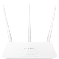 Маршрутизатор: Tenda F3 внешние антенны [1xWAN, 3xLAN 10/ 100Mbit, WiFi 802.11b/ g/ n, 300Mb/ s]