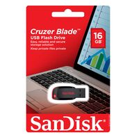 Флеш-накопитель Sandisk 16Gb USB2.0 Cruzer Blade Черный (SDCZ50-016G-B35)