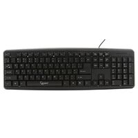 Клавиатура Gembird KB-8320U, проводная, USB, черный (KB-8320U-BL)
