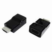 Купить Переходник HDMI - VGA Gembird/ Cablexpert, черный (A-HDMI-VGA-001) пакет в Симферополе, Севастополе, Крыму