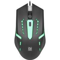 Мышь Defender Flash MB-600L проводная, черный, USB,  оптическая (52600)