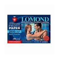 Фотобумага Lomond Супер глянцевая, А6 (105х148мм), 260 г/ м2, 500л, для струйной печати (тех. упаковка) (1103105)