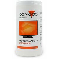 Чистящие средства Konoos Салфетки для ЖК-экранов в банке, 100 шт (KBF-100ECO)