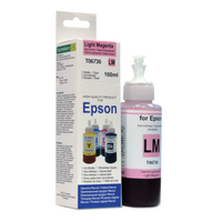 Чернила EPSON серия L, оригинальная упаковка, Light Magenta, Dye, 100 мл. Revcol