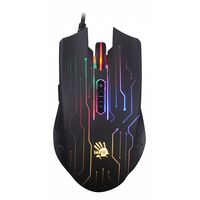 Мышь A4Tech Bloody Q82 оптическая, проводная, USB, игровая. черный (Q82) Мышь A4Tech Bloody Q82 оптическая, проводная, USB, игровая. черный (Q82)