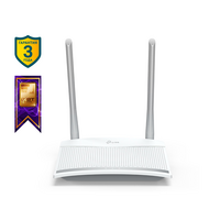 Маршрутизатор: TP-Link TL-WR820N (2.4 ГГц, 1хWAN, 2х10/ 100 Мбит/ с, 2,4 ГГц 300 Мбит/ с)