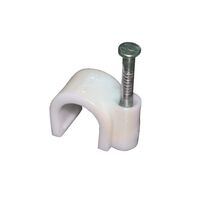 Крепеж кабеля круглый 5 мм Rexant (50штук) (07-4005) Упаковка 10 упаковок