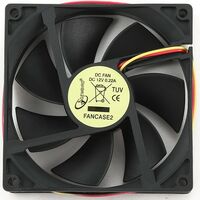 Купить Система охлаждения Для корпуса Gembird FANCASE2 (2500 об/ мин /  26 дБ / с подшипником скольжения, 3 Pin, 92 мм) FANCASE2 в Симферополе, Севастополе, Крыму
