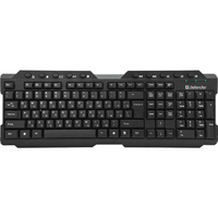 Defender Беспроводная клавиатура Element HB-195 RU,черный,мультимедиа