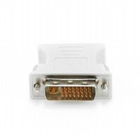 Переходник DVI - VGA Gembird/ Cablexpert, белый (A-DVI-VGA) пакет