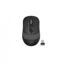 Мышь A4Tech Fstyler FG10S оптическая, беспроводная, USB, офисная, бесшумный клик, черный/ серый (FG10SBG)