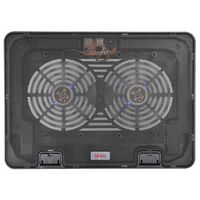 Подставка для ноутбука Buro  До 15,6", Вентилятор 2x140мм, Черный (BU-LCP156-B214H)