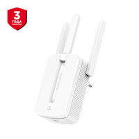 Усилитель Wi-Fi сигнала MERCUSYS MW300RE (2,4 ГГц; 2,4ГГц 300 Мбит/ с;