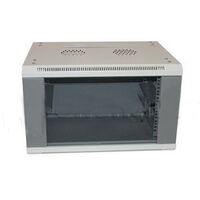 Шкаф настенный телекоммуникационный 19" 06U, Ш600xВ330xГ600, передняя дверь - стекло, серый (ШТН-6U) Шкаф настенный телекоммуникационный 19" 06U, Ш600xВ330xГ600, передняя дверь - стекло, серый (ШТН-6U)