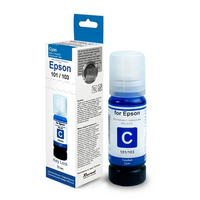 Чернила EPSON серия L, Key Lock, L1110/ L3100/ L3101/ L3110/ L3150/ L3151/ L3156/ L3160/ L4150/ L5190/ L6160 Cyan, Dye, 70 мл. Revcol (аналог 6138)