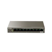 Неуправляемый POE-коммутатор Tenda TEF1109P-8-63W (8x10/ 100Мбит/ с;8xPOE ; PoE‑бюджет 58 Вт) корпус - металл