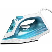 Утюг Starwind SIR2295 белый/ голубой (2200 Вт, подошва - керамика, 1,8 м)