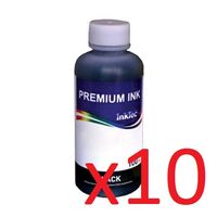 Чернила Epson (E0010-100MB) T0821 Black, Dye, 100 мл, InkTec Упаковка 10шт