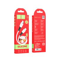Кабель Type-C HOCO X82 60W (Type-C, 1м, силиконовый, Белый)
