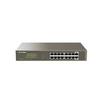 Неуправляемый коммутатор 16 портов Tenda TEG1116P-16-150W ( 16x1Гбит/ с, PoE‑бюджет 135 Вт) корпус - металл Неуправляемый коммутатор 16 портов Tenda TEG1116P-16-150W ( 16x1Гбит/ с, PoE‑бюджет 135 Вт) корпус - металл