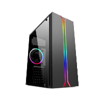 Корпус Boost Midi-Tower 320-1/ G320 (без БП, 1*RGB fan, 1xUSB3.0,  Акрил) 320-1/ G320