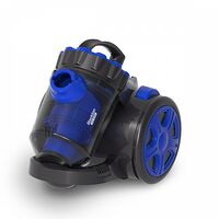 Пылесос Blackton VC1604C черный/ синий (1600 Вт,  мощность всасывания - 350 Вт,  пылесборник - контейнер)