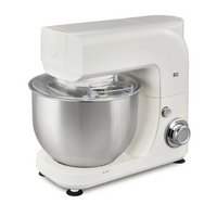 Миксер планетарный BQ MX520 белый (1600 Вт; скоростей - 6; обьем - 5 л; насадок - 3)