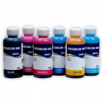 Комплект чернил Epson B/ C/ M/ Y/ LC/ LM 6 банок*100мл, InkTec (R270/ R390)