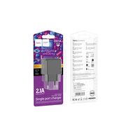 СЗУ HOCO CS11A Ocean (1xUSB, 2.1A, черный)