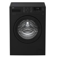 Стиральная машина фронтальная ( с паром) Beko WSRE6512ZAA черный ( стирка - 6 кг, отжим - 1000 об/ мин, глубина - 39 см)