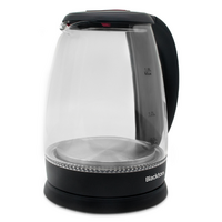Чайник электрический Blackton Bt KT1800G Чёрный черный (1500 Вт, объем - 1.8 л, корпус: стеклянный)