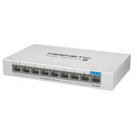 Неуправляемый POE-коммутатор 09 портов Keenetic KN-4710 ( 8x1Гбит/ с, 8xPOE, PoE‑бюджет 120 Вт) корпус - металл Неуправляемый POE-коммутатор 09 портов Keenetic KN-4710 ( 8x1Гбит/ с, 8xPOE, PoE‑бюджет 120 Вт) корпус - металл