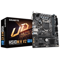 Материнская плата Gigabyte LGA1200: H510M H V2  [H470M, 2*DDR4 1*PCIEx16, 1*PCIEx1, 4*Sata3, 1*M.2, 2 порта*USB3, VGA, HDMI, microATX]
