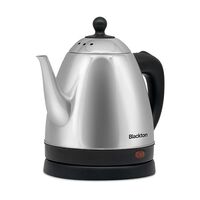 Чайник электрический Blackton KT1801S серебристый/ черный (1500 Вт, объем - 1.2 л, корпус: металлический)