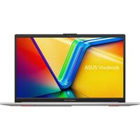 Ноутбук Asus 15,6"/ AMD Ryzen5 7520U (2.8GHz до 4.3GHz)/ 16Гб/ SSD 512Гб/ AMD Radeon Graphics (1920x1080) OLED/ No ODD/ Без ОС/ Серебристый E1504FA-L1834 (90