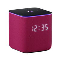 Умная колонка Яндекс Станция Миди 24W, Красная, BT, Пластик/ Ткань (YNDX-00054EMD)