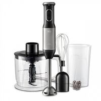 Блендер погружной BQ HB62PS черный/ серебристый (1300 Вт, скоростей - 2)