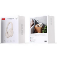 Беспроводные наушники -XO- BE41 Star Mist, Bluetooth, микрофон, накладные, белый (6920680851799)