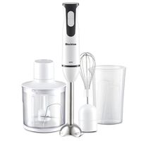 Блендер погружной Blackton HB401S белый/ черный (600 Вт, скоростей - 2)