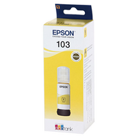 Чернила Epson C13T00S44A 103 EcoTank Yellow 65 мл. (L1110/ L1250/ L3100/ L3101/ L3110/ L3150/ L3151/ L3156/ L3160/ L3210/ L3216/ L3250/ L3251/ L3256)