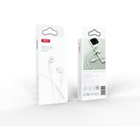 Проводные наушники -XO- EP72, Type-C, микрофон, вкладыши, белый (6920680844951)